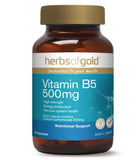 Herbs of Gold Vitamin B5 500mg 60 Capsules