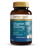 Herbs of Gold Vitamin B6 200mg 60 Tablets