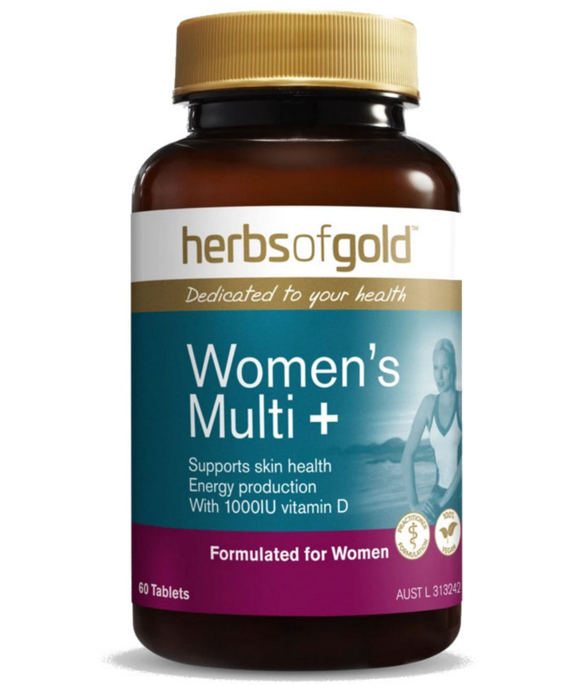 Herbs of Gold Women's Multi Plus Tablets