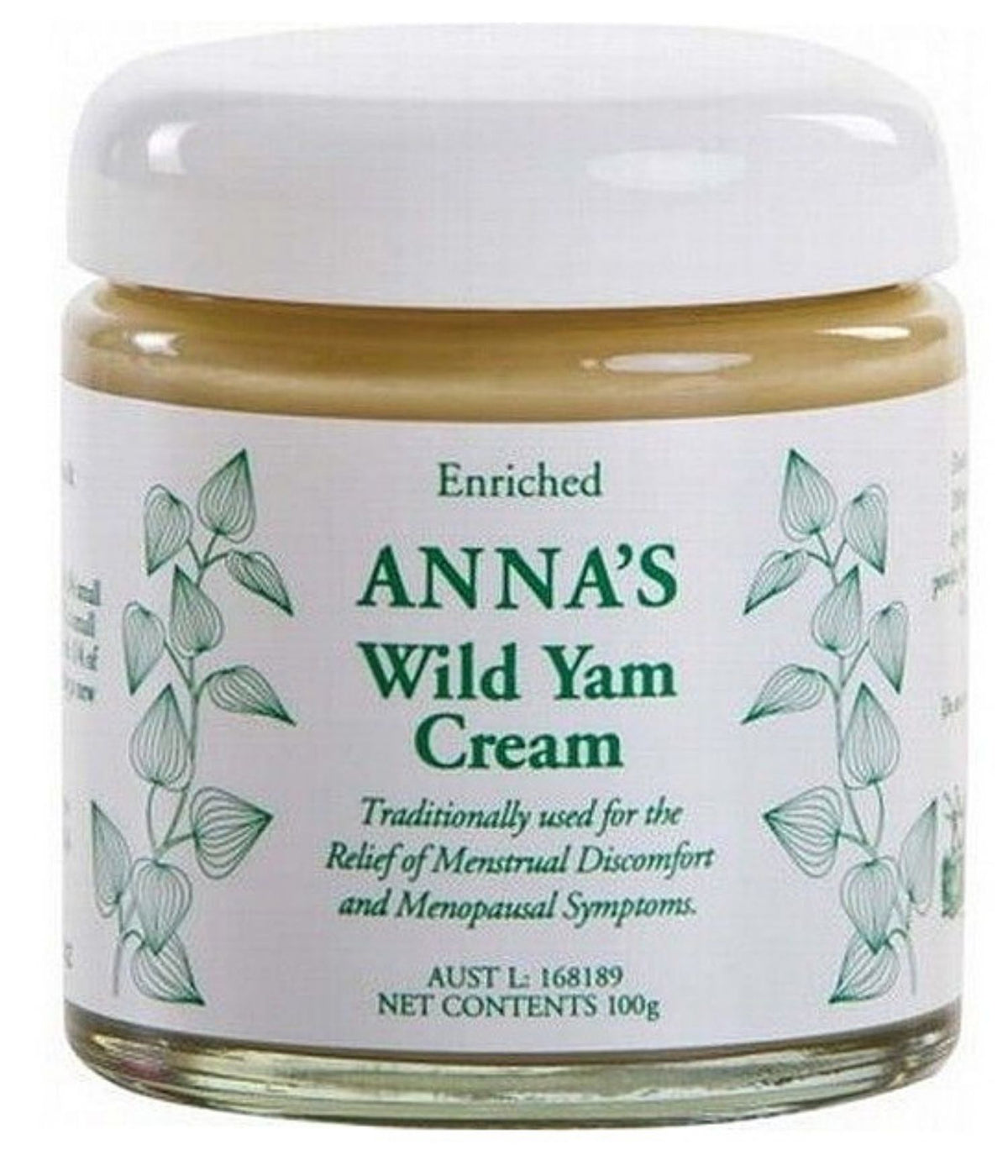 Anna's Wild Yam Cream 100gm