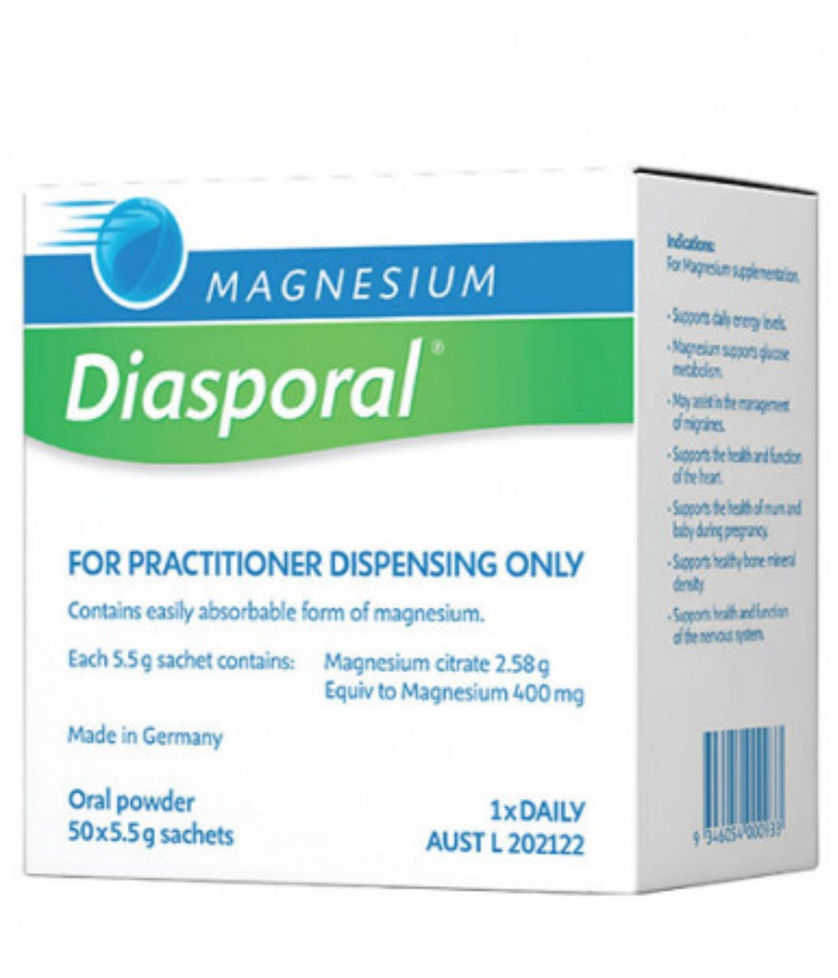 Bio Practica Magnesium Diasporal 50 Sachets