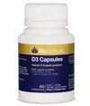 Bioceuticals Vitamin D3 60 Capsules