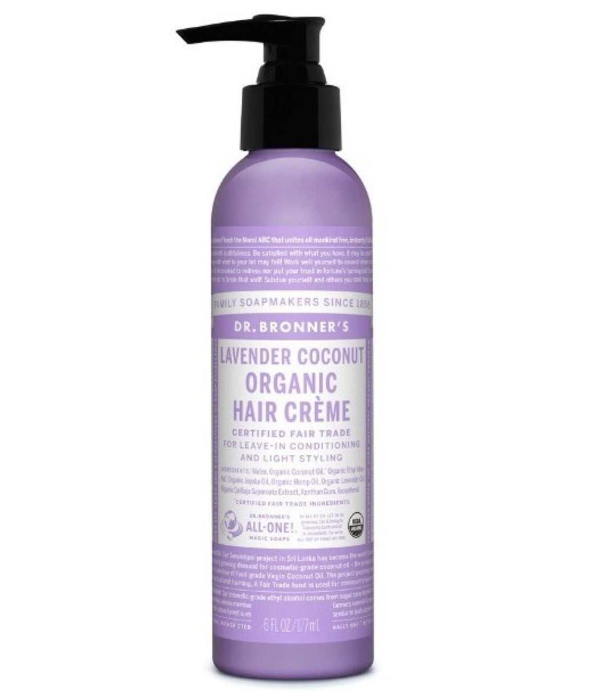 Dr Bronner's Organic Hair Creme