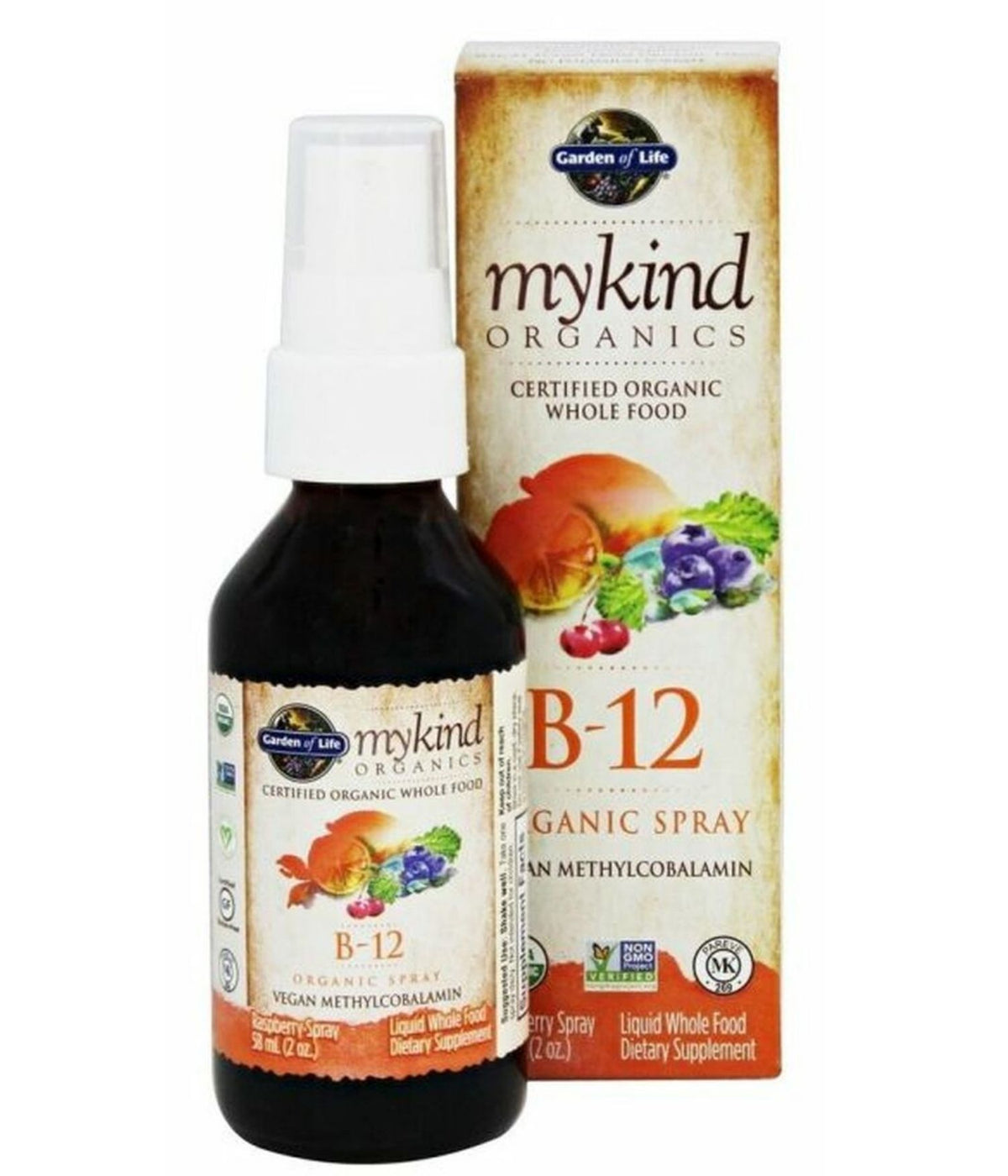 garden of life b12 spray Garden of Life My Kind Organics Vegan B12 Spray – Australian Health & Nutrition