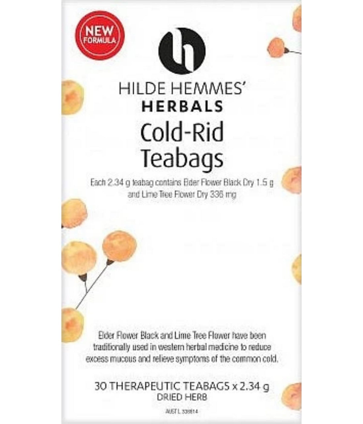 Hilde Hemmes Cold-Rid 30 Tea Bags