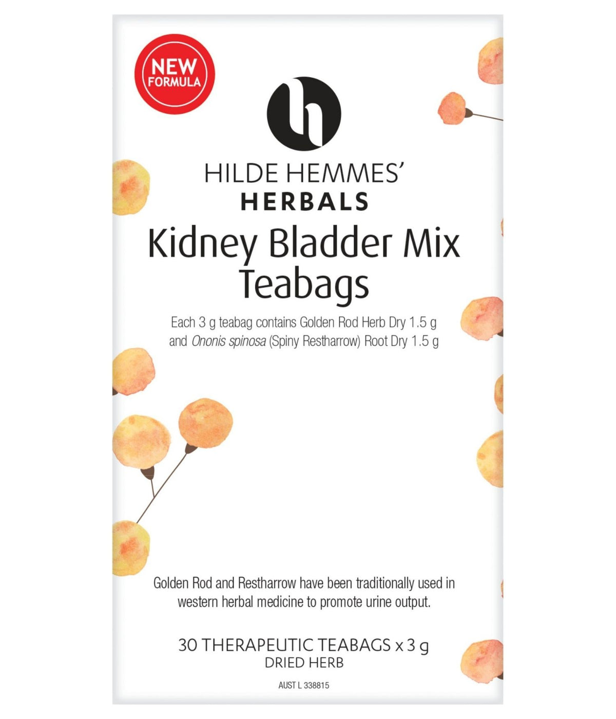 Hilde Hemmes Kbm-kidney Bladder Mix 30 Tea Bags