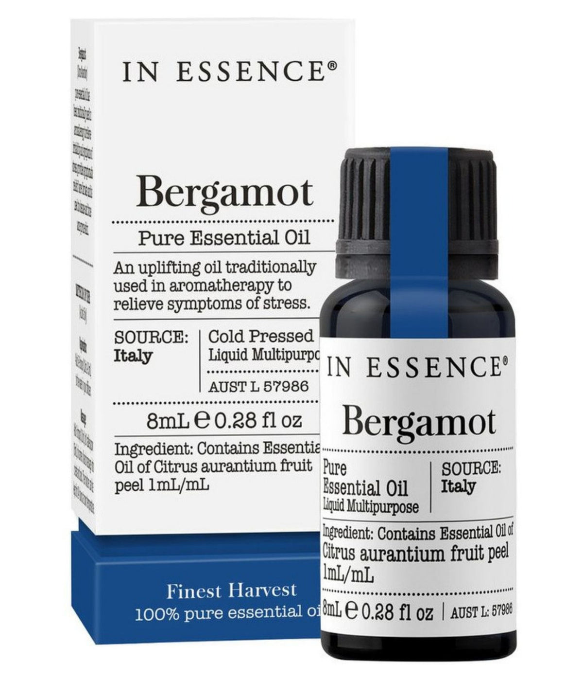 In Essence Bergamot Pure Essential Oil 8ml