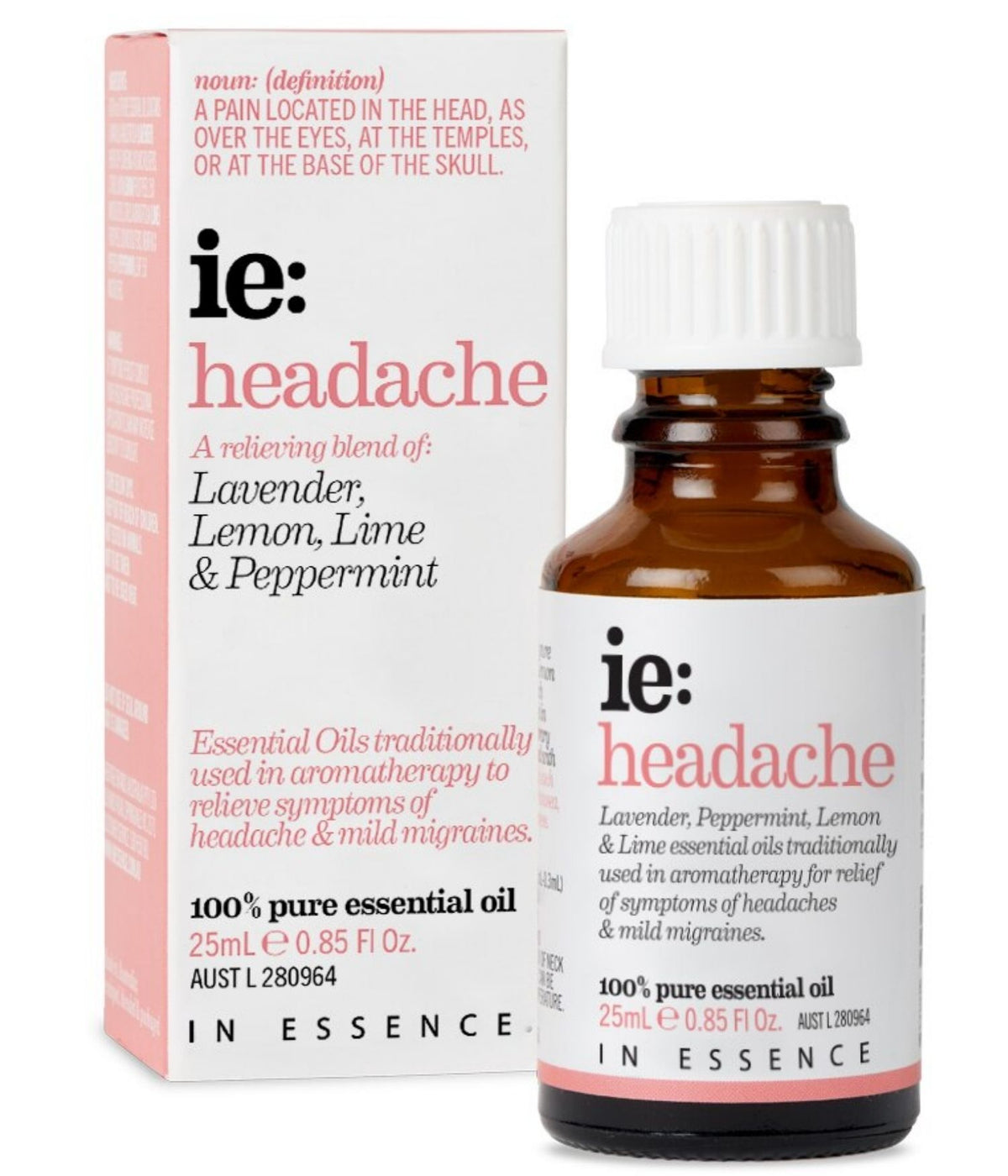 In Essence Headache Relief Essential Oil