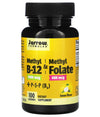 Jarrow Formulas Vegan Methyl B12 & Folate 100 Lozenges