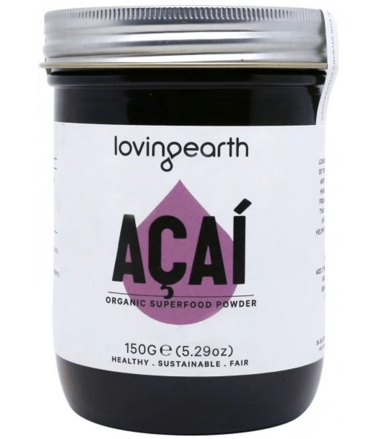 Loving Earth Organic Acai Powder 150g