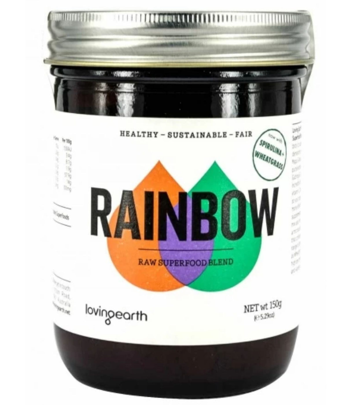 Loving Earth Organic Rainbow Superfood Powder 150g