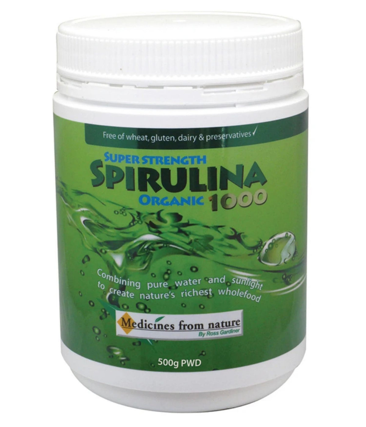 Medicines from Nature Organic Spirulina Powder