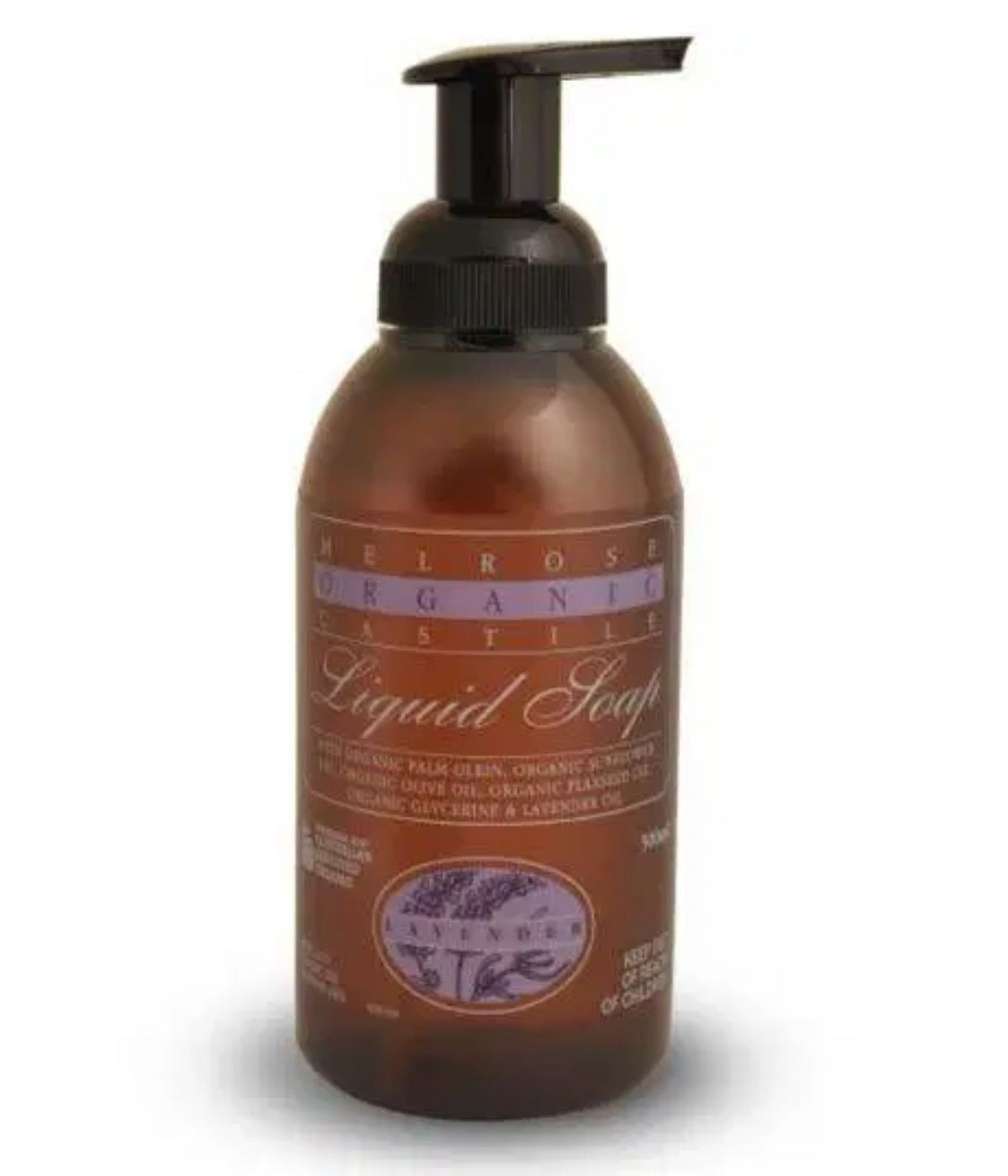 Melrose Castile Soap Lavender Pump 500ml