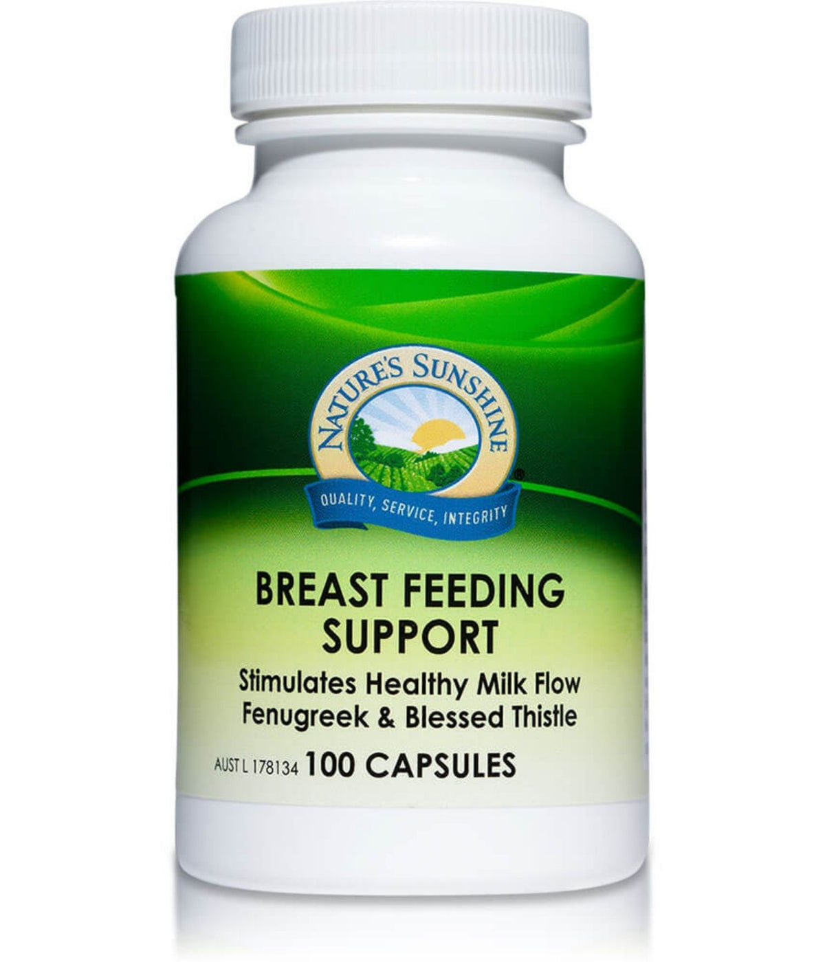 Nature's Sunshine Breast Feeding Support 100 Capsules