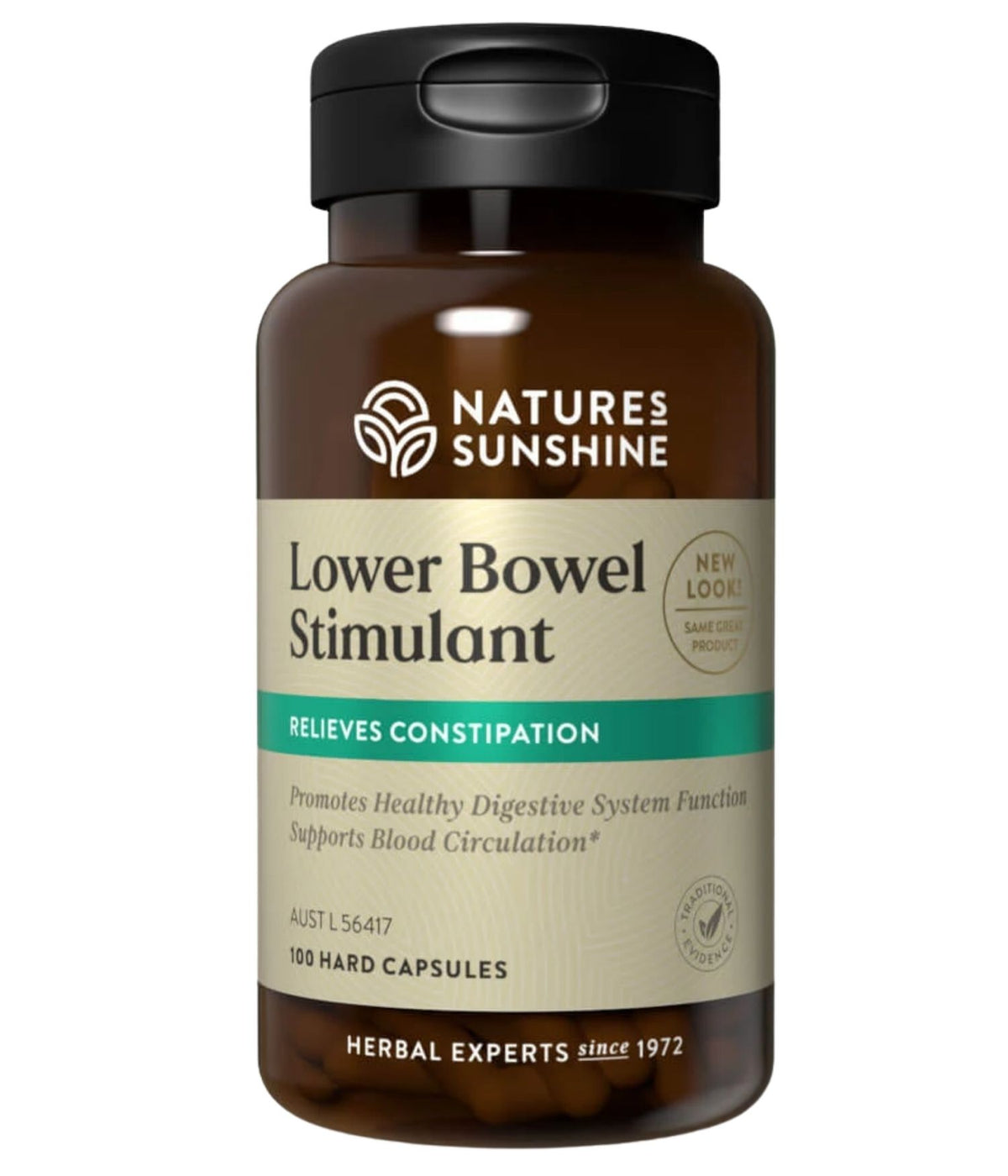 Nature's Sunshine Lower Bowel Stimulant 100 Capsules