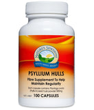 Nature's Sunshine Psyllium Hulls 100 Capsules