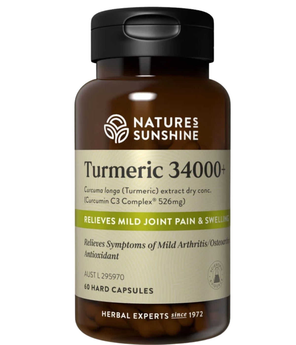 Nature's Sunshine Turmeric 34,000+ 60 Capsules