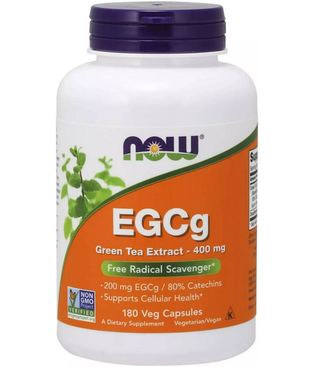 Now Foods EGCg Green Tea Extract 400mg 180 Capsules