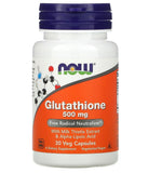 Now Foods Glutathione 500mg 30 Capsules