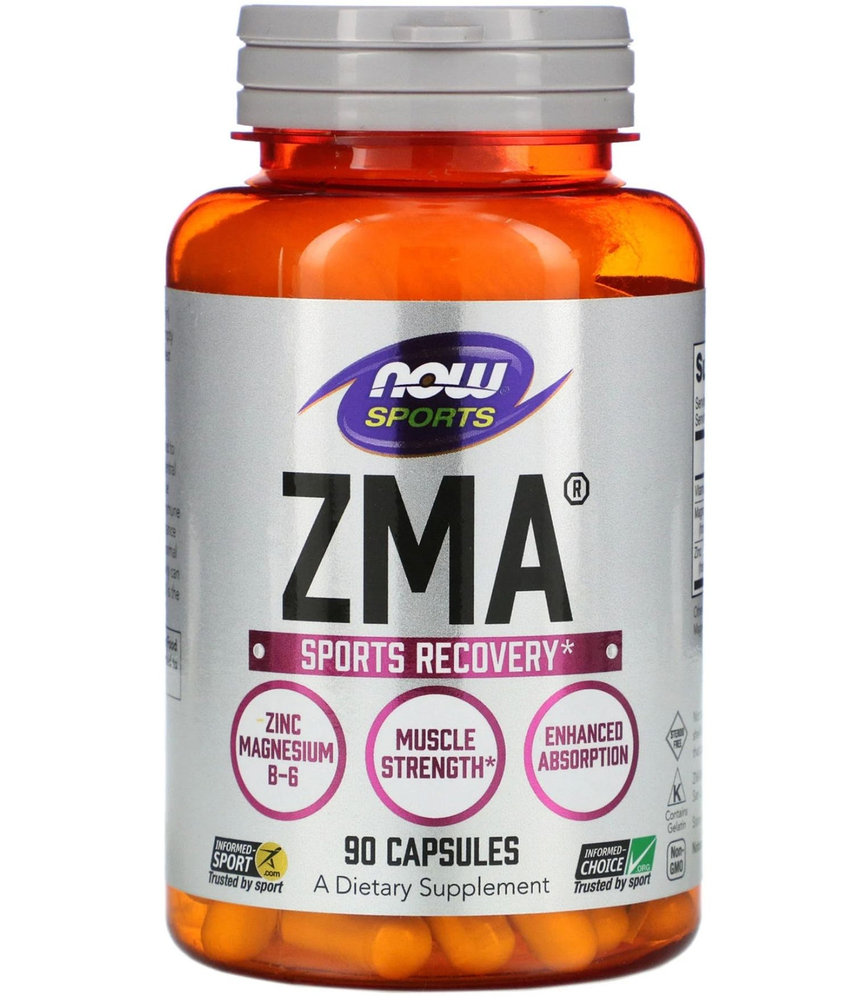 Now Foods Sports ZMA 90 Capsules