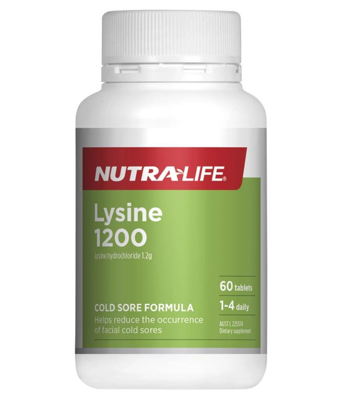 Nutra-Life Lysine 1200mg 60 Tablets