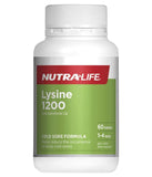 Nutra-Life Lysine 1200mg 60 Tablets