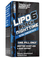 Nutrex Research Lipo 6 Black Night Time 30 Capsules