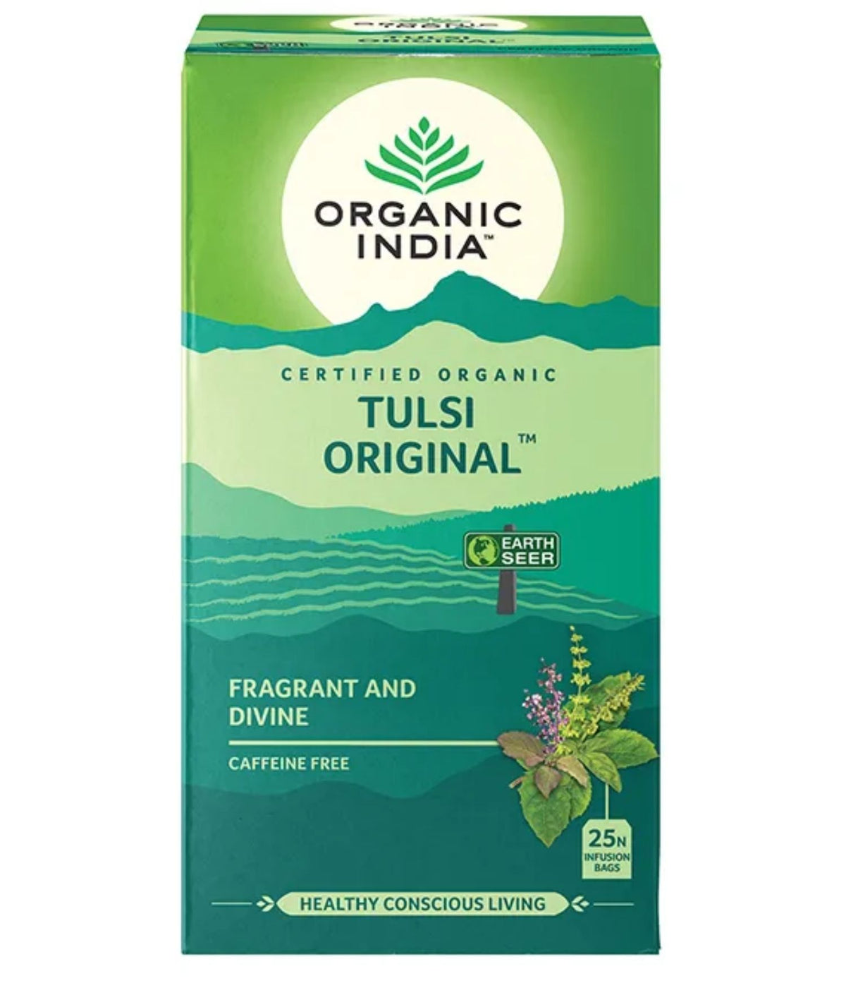 Organic India Tulsi (Holy Basil) Original 25 Tea Bags