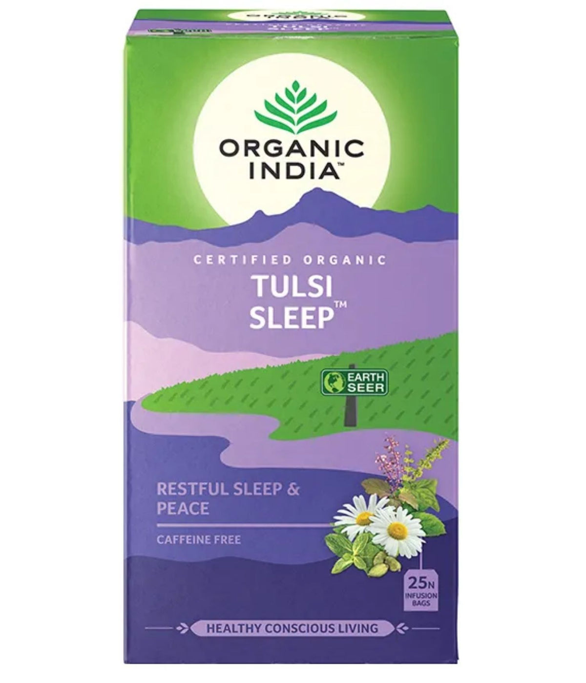 Organic India Tulsi (Holy Basil) Sleep 25 Tea Bags