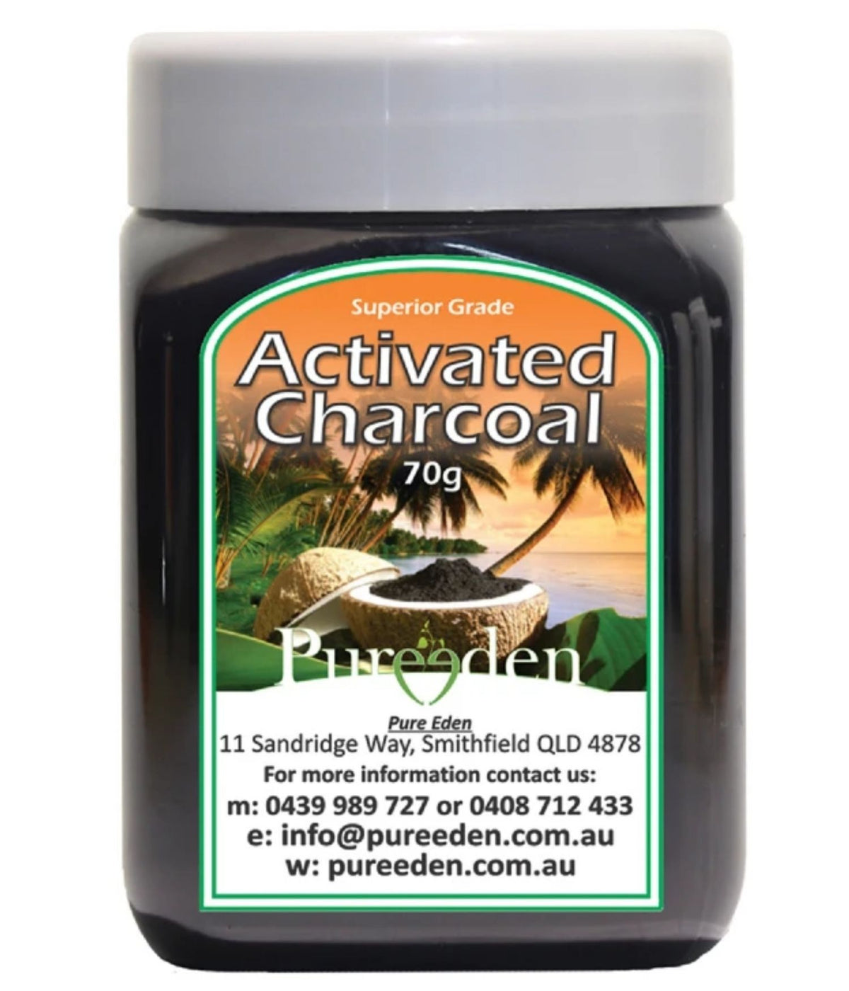 Pure Eden Activated Charcoal Powder