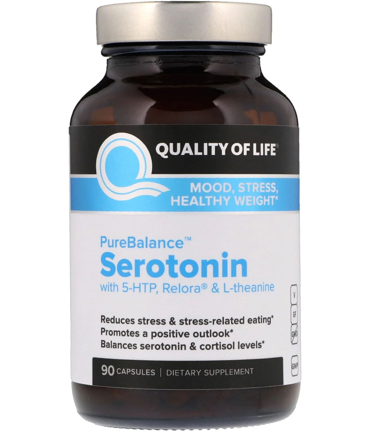 Quality of Life Labs Purebalance Serotonin 90 Capsules