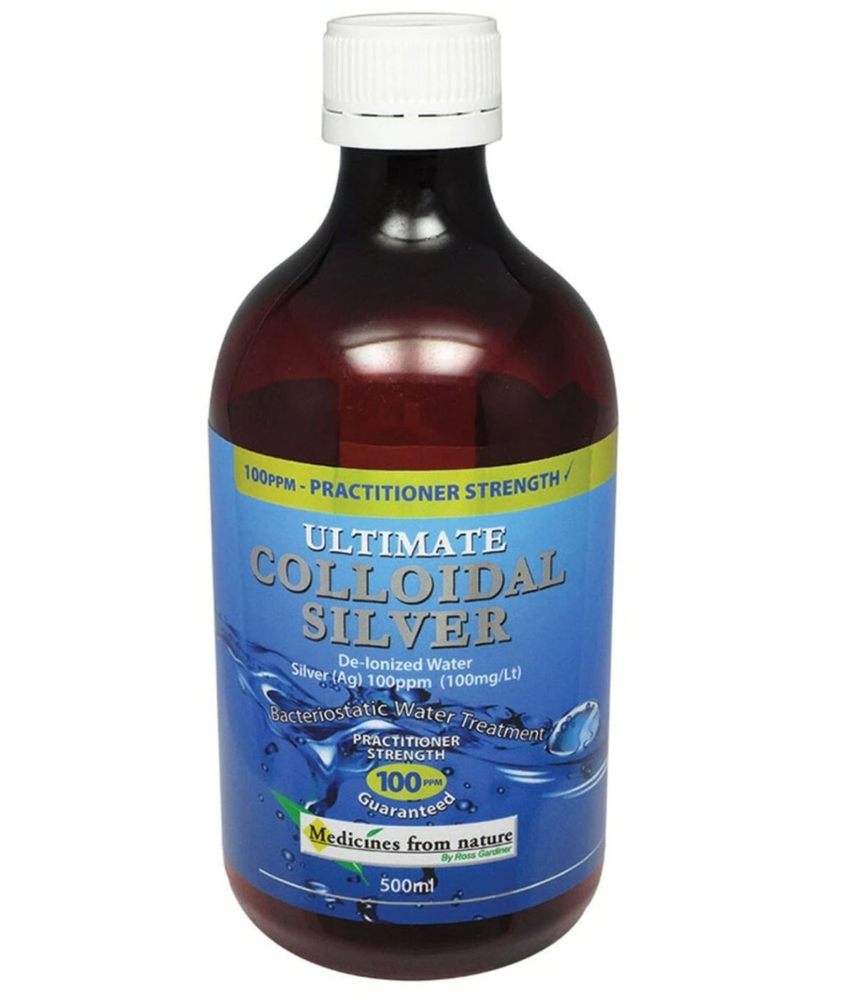 Ross Gardiner Ultimate Colloidal Silver 100ppm 500ml