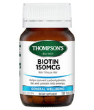 Thompson's Biotin 150mcg 100 Tablets