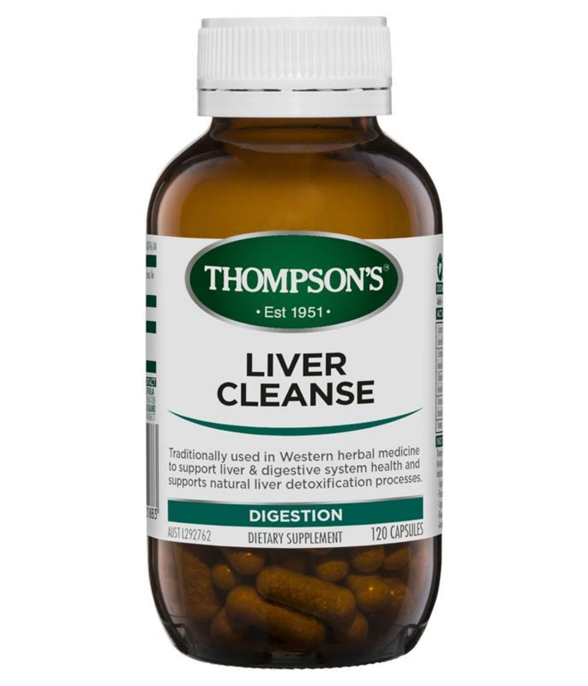 Thompson's Liver Cleanse 120 Capsules