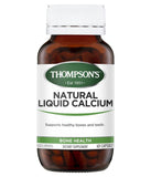 Thompson's Natural Liquid Calcium 60 Capsules