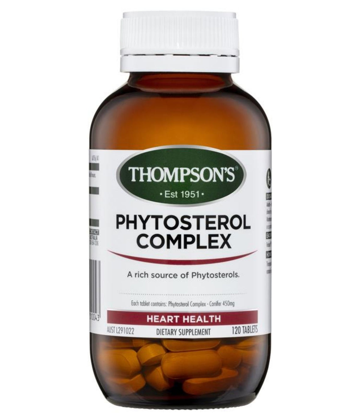 Thompson's Phytosterol Complex 120 Tablets