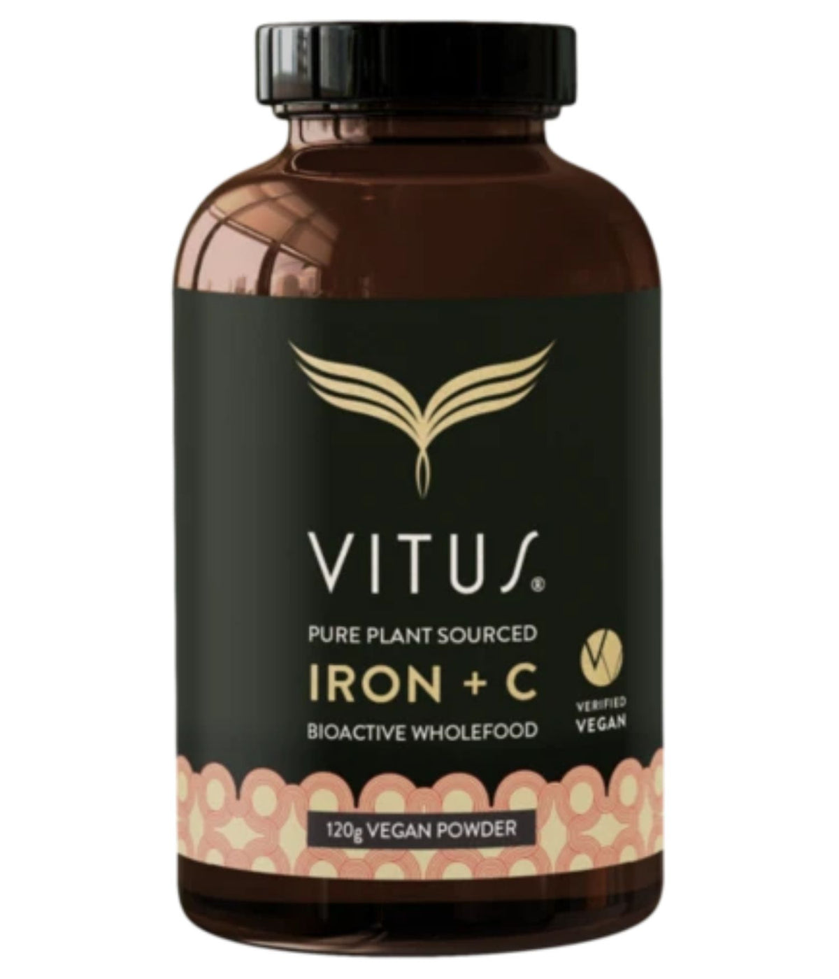 Vitus Pure Pure Plant Sourced Iron + C 120gm