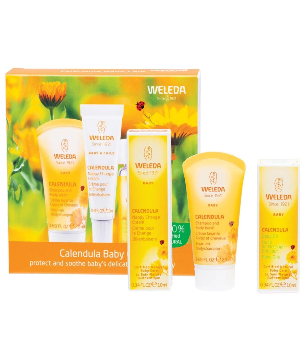 Weleda Calendula Baby Care Starter Pack