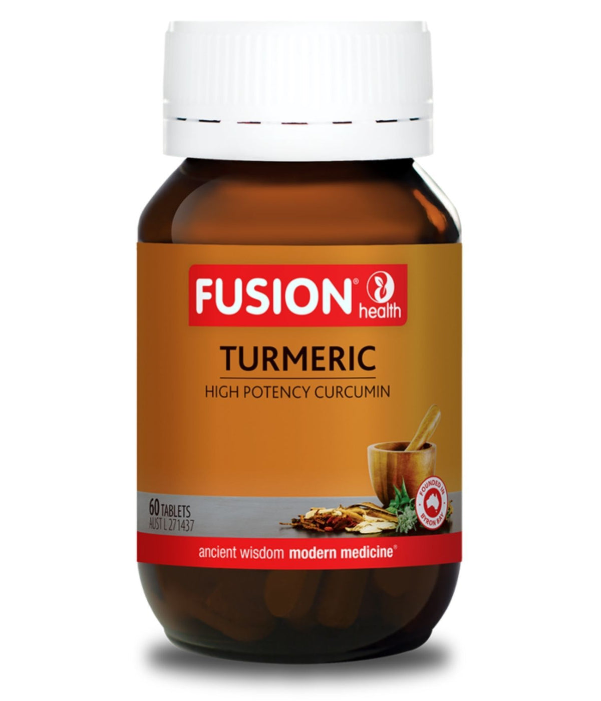 Fusion Health Turmeric 60 Tablets