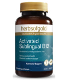 Herbs of Gold Activated Sublingual B12 75 Tablets